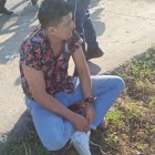 Este es el conductor que causó el accidente, minutos después del siniestro ocurrido en Vía a la Costa