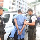 Un delincuente fue llevado a unidad judicial por la Policía.