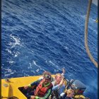 Los extranjeros habían naufragado.