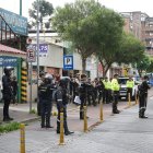Agentes policiales llegaron al sitio para levantar indicios