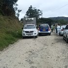 La Policía acudió al sitio para levantar indicios.