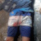 El cuerpo quedó tendido sobre un camino pedregoso