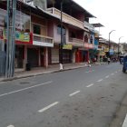 Locales comerciales de Daule cerraron sus puertas por temor.