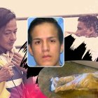 Familiares de Luis Fernando Solórzano Apolinario (círculo) llegaron a la morgue para retirar su cadáver. Estaban consternados.