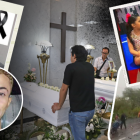 Los restos de las niñas fueron sepultados la tarde de ayer en un cementerio de Guayaquil. El payaso Cebollita, en Santo Domingo de los Tsáchillas.