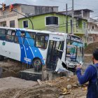 El bus será retirado del lugar en el transcurso de este lunes 3 de julio.