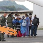 La mujer mordida llegó a Guayaquil.