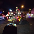 Bomberos ayudaron a rescatar el cuerpo de la quebrada de Pishilata, en el sur de Ambato.