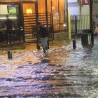 El norte de la urbe reportó varias vías anegadas.