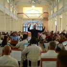 El director, Manuel Campos, expresó que en cada una de sus presentaciones se va variando el repertorio.