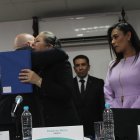 Patricia Ochoa, viuda de Gabela, recibió el tercer informe sobre el crimen de su marido.