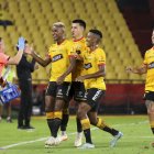 Fidel Martínez marcó al fin su primera conquista en copa sudamericana. Advierte que Barcelona debe cuidar los detalles en argentina.