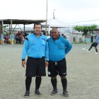 John Quiroz y Efrén Rosado llevan unos 25 años arbitrando juntos.