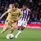 Gonzalo Plata (d) fue uno de los jugadores más destacados que tuvo el Real Valladolid.