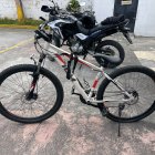 Esta es la bicicleta que un sospechoso, de nacionalidad extranjera, robó a un menor de edad en el sur de Quito.