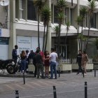 Personas salieron de los edificios tras el movimiento telúrico