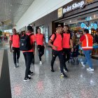 Los jugadores de Barcelona dejaron Guayaquil este domingo 16 de julio.