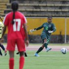 La arquera Andrea Morán regresó a la Tricolor y mantuvo su arco en cero en el primer juego amistoso ante Cuba.