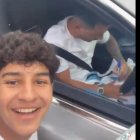 El ecuatoriano Mario Mora logró interactuar con Lionel Messi, en Miami.