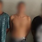 El detenido mostró una sonrisa al momento de su captura.