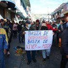 Los habitantes se organizaron para hacer una marcha en favor de la seguridad, ya que están acorralados por los criminales.