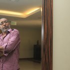 El actor y productor Lucho Aguirre cuanod visitó las instalaciones del Diario Extra.