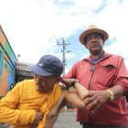 El doctor masaje atiende a unas seis personas al día.