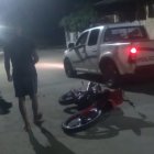 Investigan si la moto era de los baleados o de los asesinos.