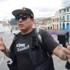 Xander siempre está acompañado de su cámara go pro para captar todo lo que pueda.