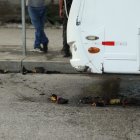 Quedaron los rastros del hecho en La Prosperina.