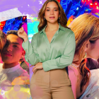 La actriz dio a conocer su nueva relación en el programa 'Soy el mejor'.