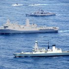 os marinos fueron detenidos tras una operación conjunta entre la Policía Nacional y la Fiscalía