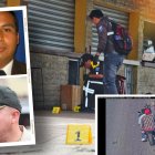 Los cadáveres de los dos uniformados quedaron sobre la vereda del negocio donde llegaron a desayunar. Los criminales llegaron en moto.