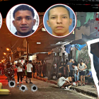 Los sicarios llegaron a este sector de Guayaquil y dispararon en contra de seis personas, cuatro murieron. La abuela de la menor llora desconsolada.