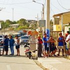 Unos moradores indicaron que la pareja tenía poco tiempo viviendo en el barrio.