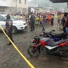 En el sitio, los investigadores recogieron nueve indicios balísticos, calibre 9 milímetros.