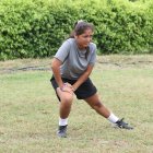 Paula Coronel, hija de dannes, exjugador del emelec fallecido en 2020, sueña con defender la camiseta del Bombillo.