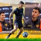 Jesús Trindade está entrenando en Barcelona, es un hombre de confianza del DTDiego López.