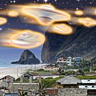 En Ceifo, militares declararon que llegaron a disparar contra objetos de formas raras en el cielo