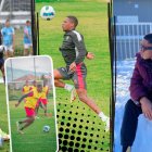 Luis Arroyo entrenando en el Deportivo Cuenca. Es una de las caras nuevas de la segunda etapa.