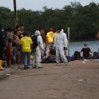 En 2022, policías desenterraron siete osamentas sepultadas a menos de un metro de profundidad en el sur de Guayaquil.