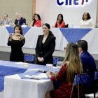 El sorteo de orden para el debate de este domingo contó con la presencia de un notario.