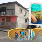 En este sector de  Guayaquil se registró el ataque al padre que caminaba junto a su hija.