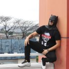 Batman guayaco surgió por pura casualidad, tras ponerse una máscara en un concurso.