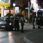 La Policía llegó a la escena del crimen, en La Garzota.