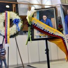 Simpatizantes del candidato le hicieron un homenaje póstumo en el Centro de Exposiciones Quito.