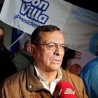 Guillermo Cobo, dirigente del Movimiento Buena Gente, en Cuenca.