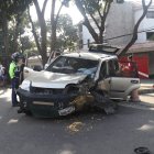 El vehículo afectado.