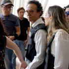 El nuevo presidenciable utilizó chaleco antibalas en el anuncio de su candidatura.