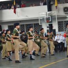 Presentación de la Mini banda musical de la Academia Naval Guayaquil (ANG)